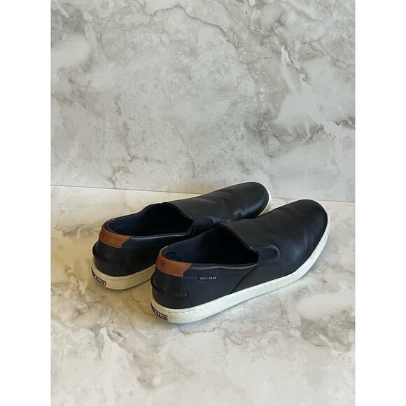 Cole Haan Black and White Sneakers - Picture 3 of 10